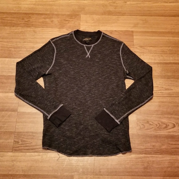 Helix Other - Mens Black Thermal Shirt